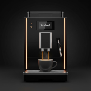 kaffeevollautomat-kachel Kaffeeautomat von Sundwerk in einer Berufsschule